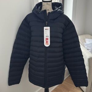 NWT 32 Degrees Men’s Lightweight Poly-Fill Packabld Hooded Jacket